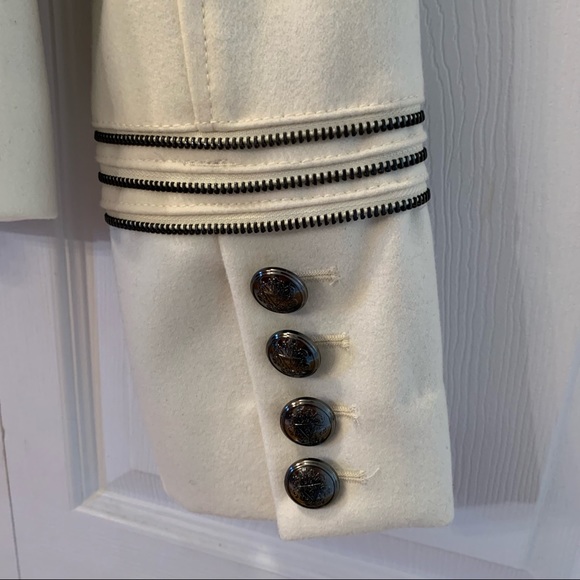 Guess Cream Wool Peacoat - Picture 5 of 6